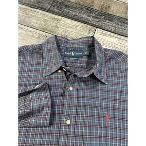 Polo by Ralph Lauren Multicolor Plaid Casual Button Down Shirt